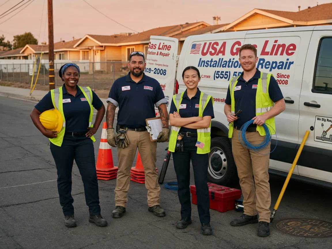 Gas Line Installation company in Fiatt, IL